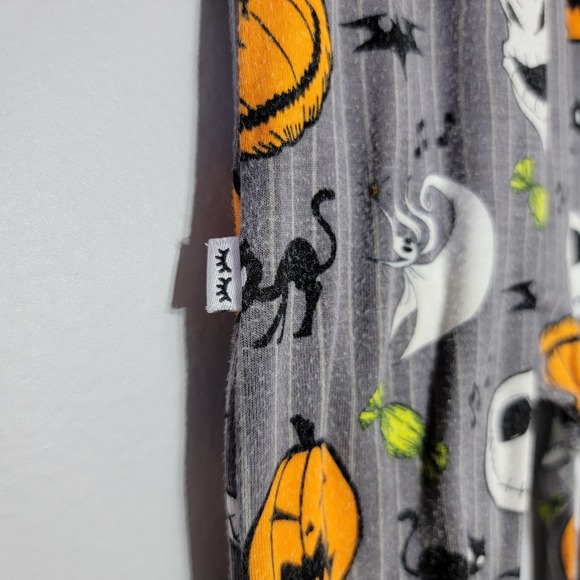 Little Sleepies Disney The Nightmare Before Christmas Zippy Romper 3-6 Months - Picture 4 of 6